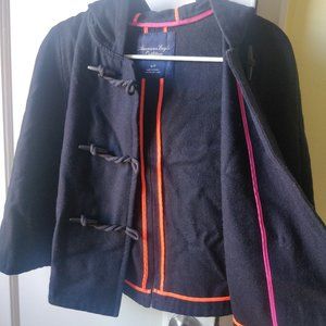 Woman cape with hood